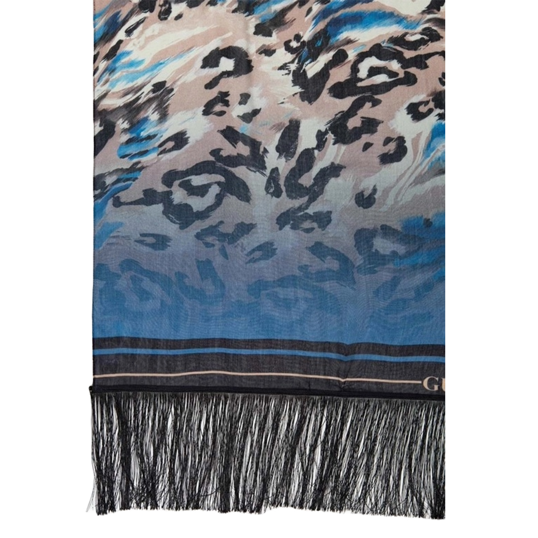 GUESS FOULARD MAXI DONNA LOGO STAMPA SCIARPA PASHMINA DONNA SCIALLE W4YZ07WG7A0
