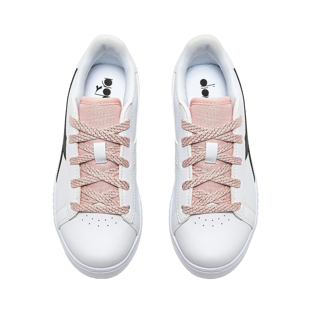 DIADORA GAME STEP P PS GLITCH GIRL SCARPE SNEAKER BAMBINA LACCI SPORT 101.180892