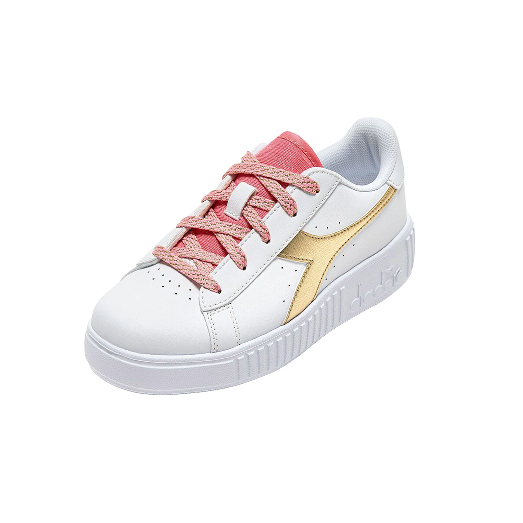 DIADORA GAME STEP P PS GLITCH GIRL SCARPE SNEAKER BAMBINA LACCI SPORT 101.180892