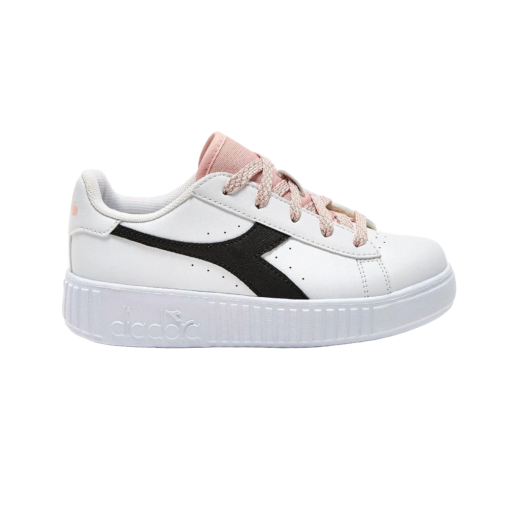 DIADORA GAME STEP P PS GLITCH GIRL SCARPE SNEAKER BAMBINA LACCI SPORT 101.180892