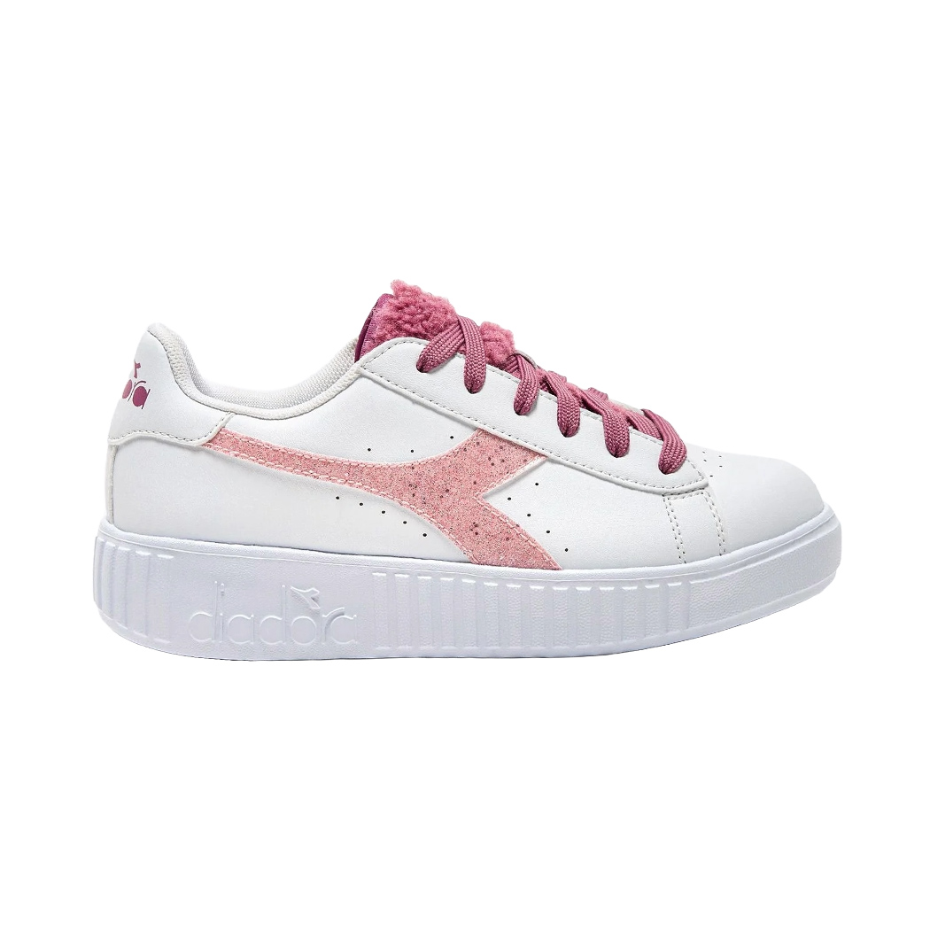 DIADORA GAME STEP P PS FLUFFY GIRL SCARPE SNEAKER BAMBINA LACCI SPORT 101.180890