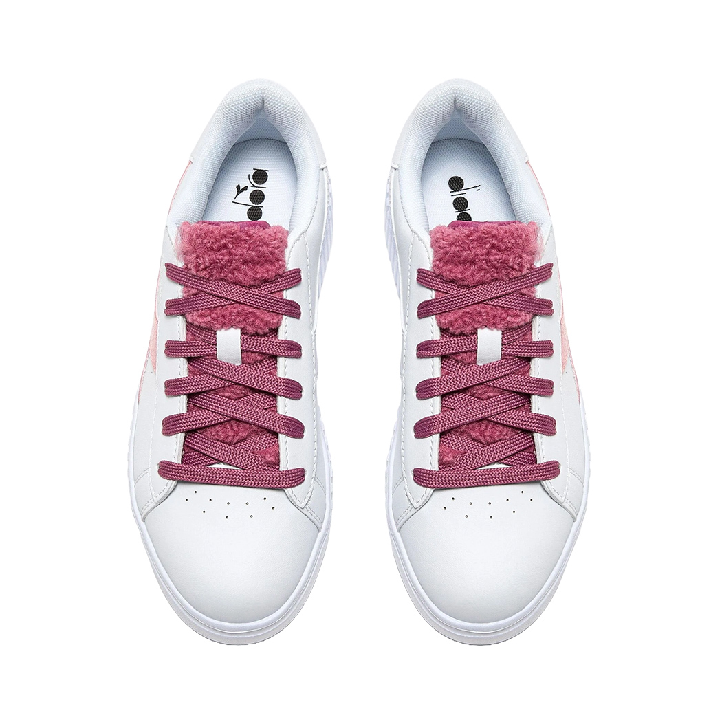 DIADORA GAME STEP P PS FLUFFY GIRL SCARPE SNEAKER BAMBINA LACCI SPORT 101.180890