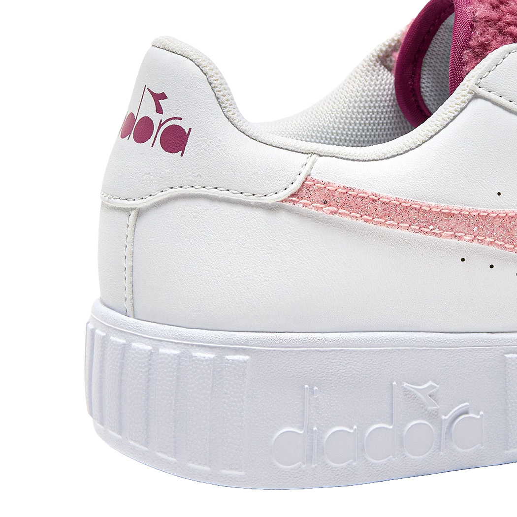DIADORA GAME STEP P PS FLUFFY GIRL SCARPE SNEAKER BAMBINA LACCI SPORT 101.180890