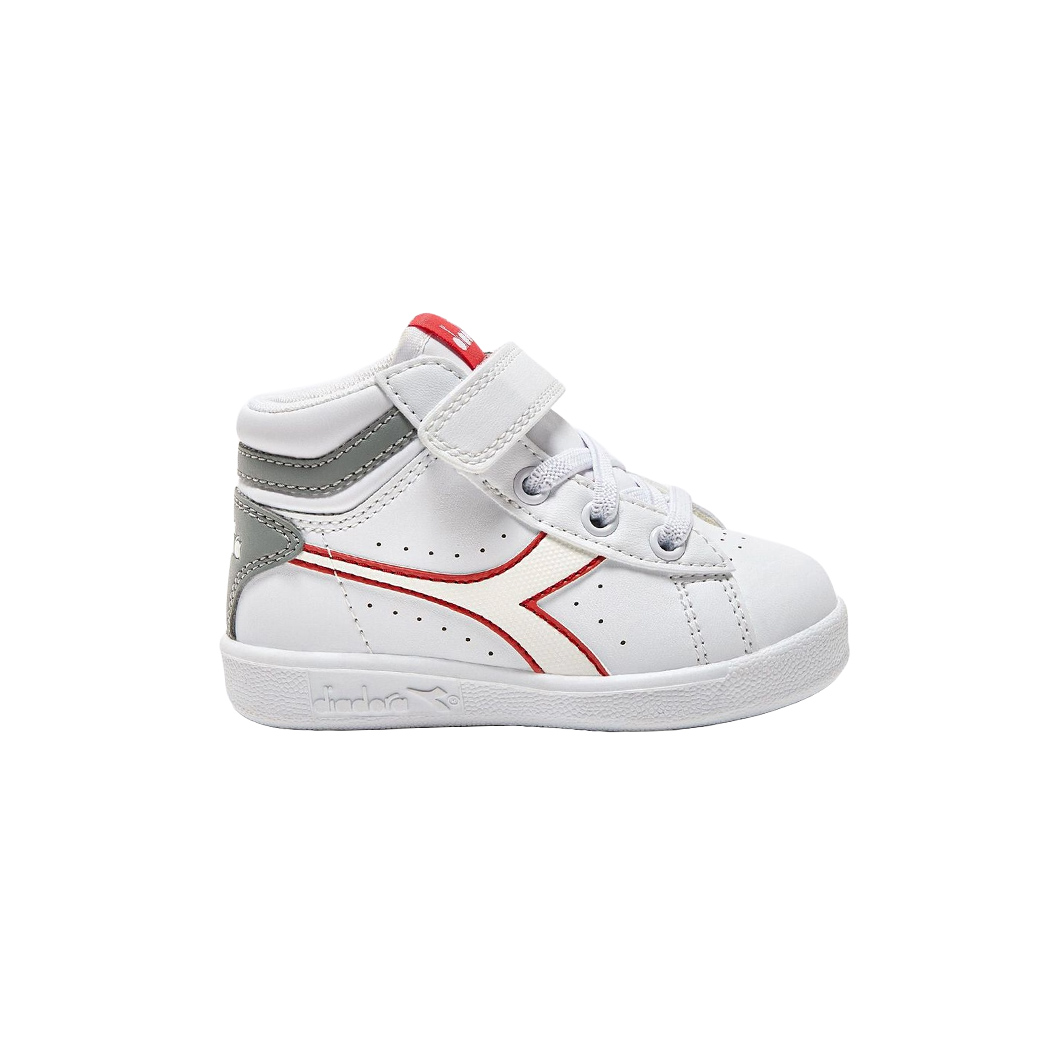 DIADORA GAME P HIGH TD SCARPE SNEAKERS RAGAZZI STRAPPO SPORT BASKET 101.173764