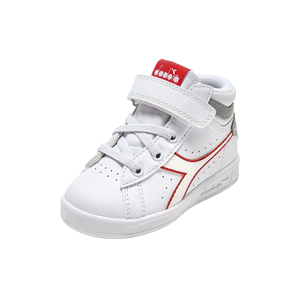 DIADORA GAME P HIGH TD SCARPE SNEAKERS RAGAZZI STRAPPO SPORT BASKET 101.173764