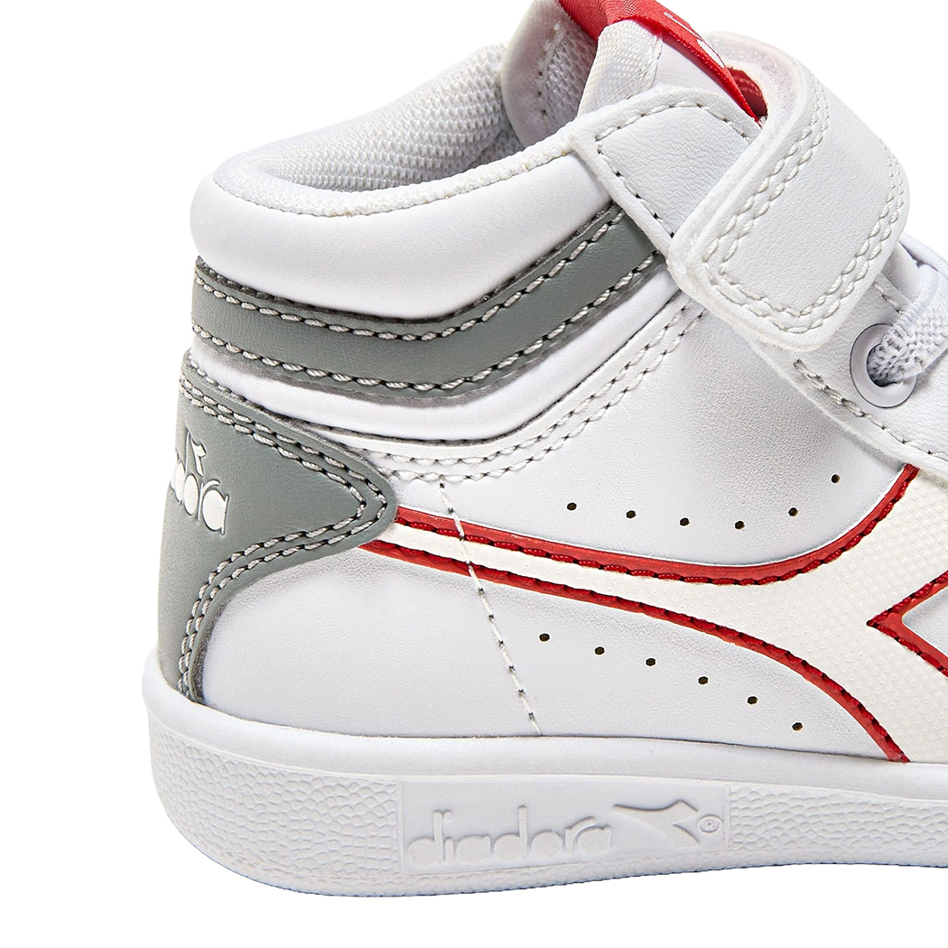 DIADORA GAME P HIGH TD SCARPE SNEAKERS RAGAZZI STRAPPO SPORT BASKET 101.173764