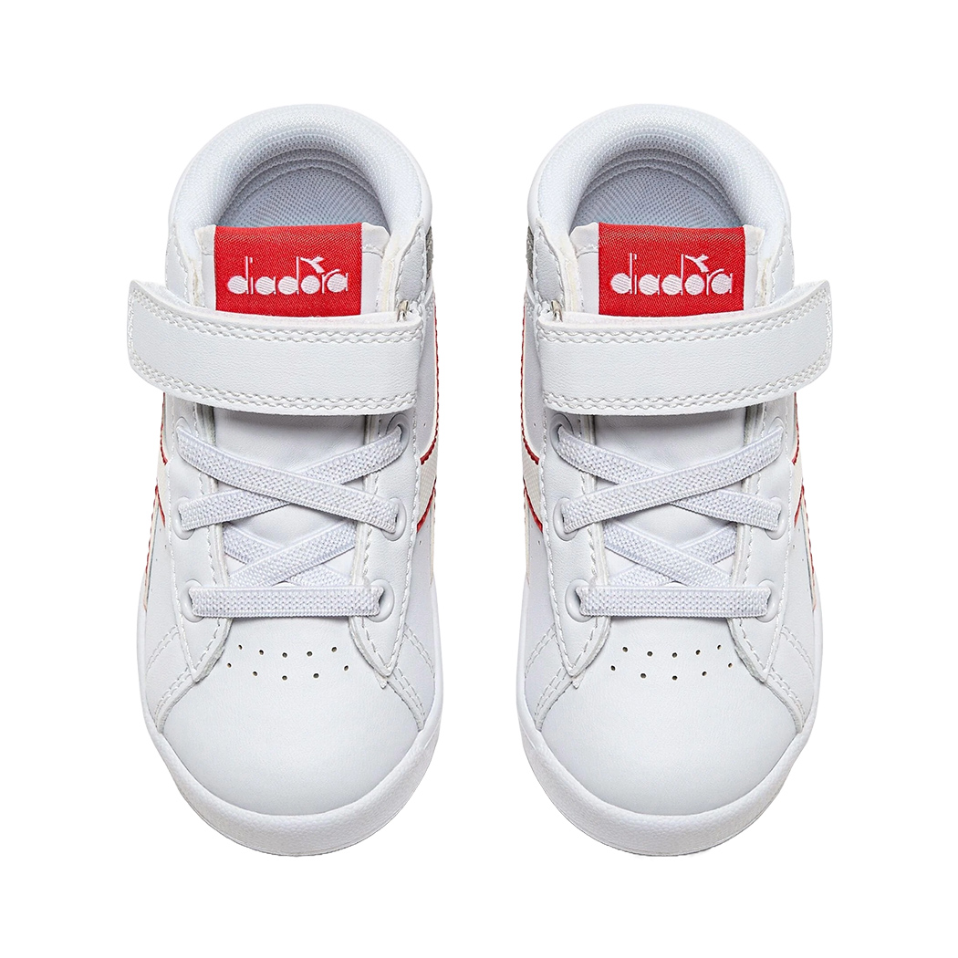 DIADORA GAME P HIGH TD SCARPE SNEAKERS RAGAZZI STRAPPO SPORT BASKET 101.173764