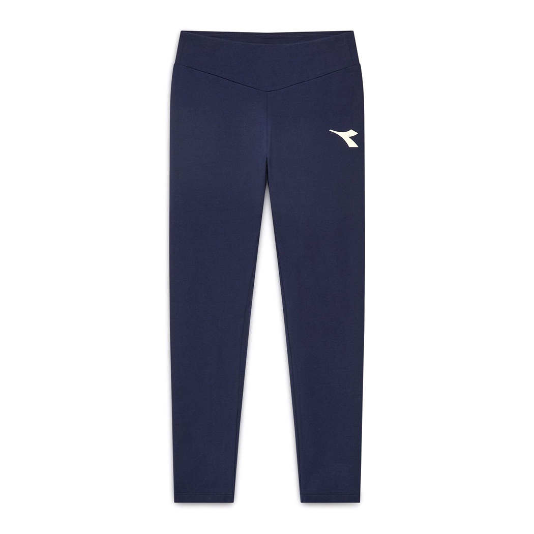 DIADORA L.LEGGINGS ESSENTIAL SPORTS PANTALONI DONNA COTONE STRETCH 102.180926