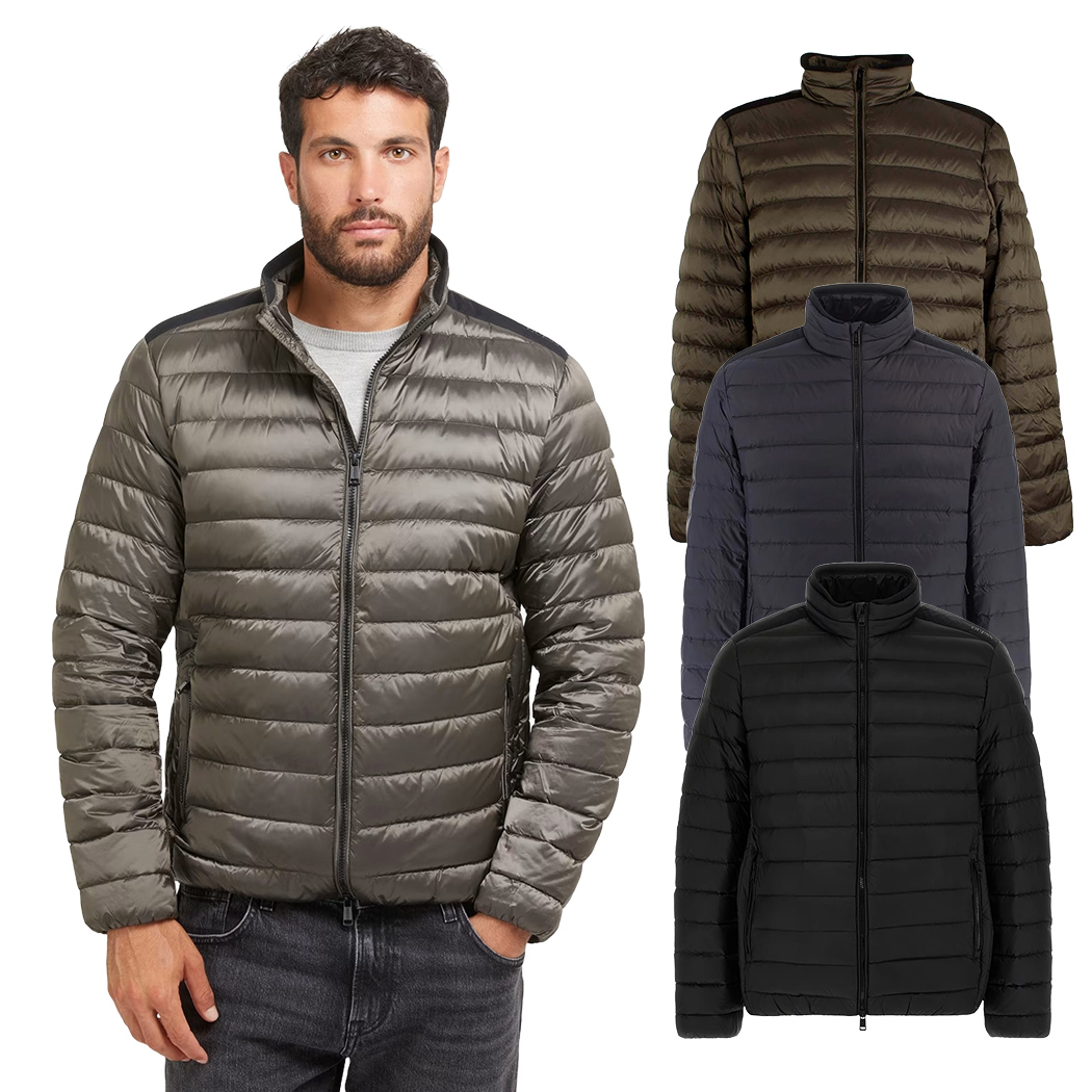 GUESS GIUBBOTTO GIACCA IMBOTTITA GIUBBINO PIUMINO UOMO INVERNALE M1RL47WDQ50