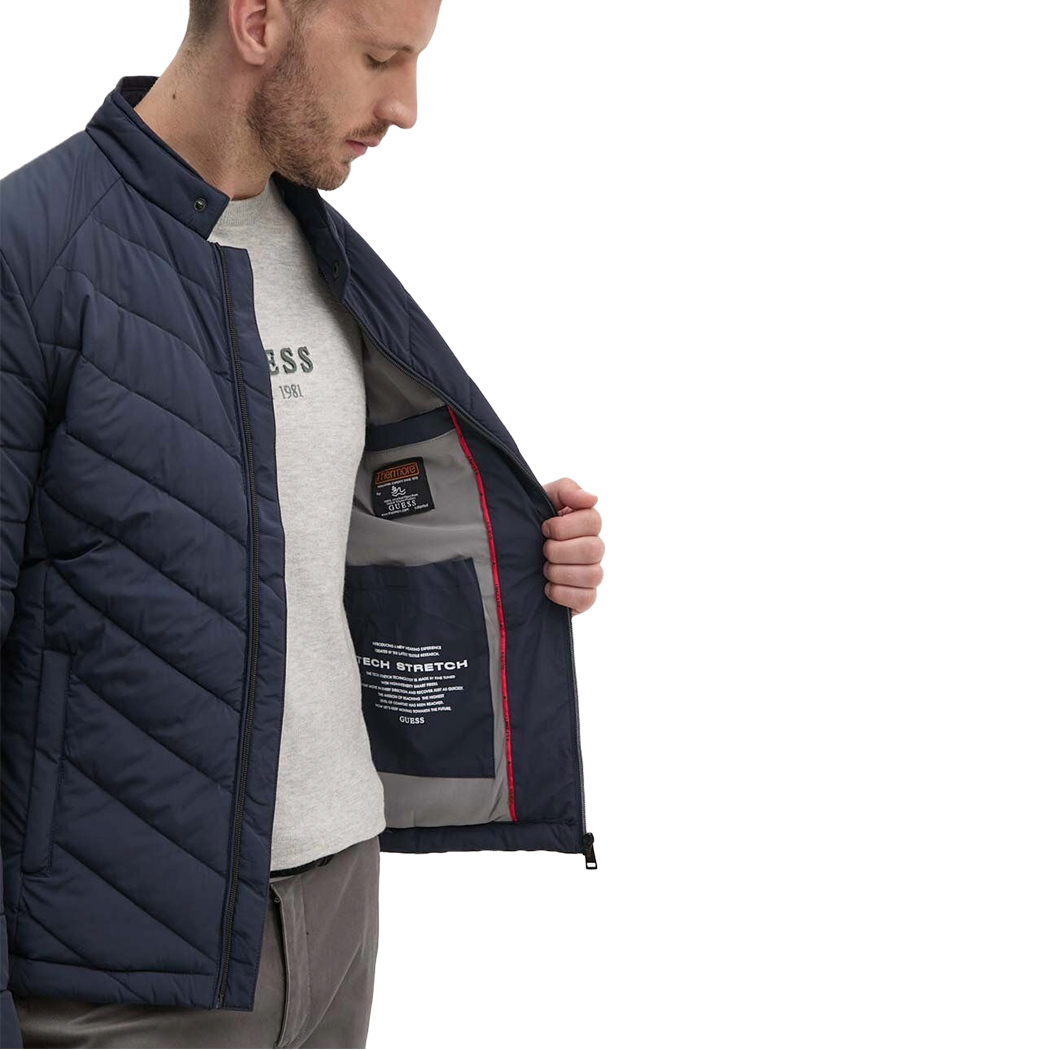 GUESS GIUBBOTTO UOMO GIACCA IMBOTTITA GIUBBINO PIUMINO INVERNALE M4YL05WG9O2