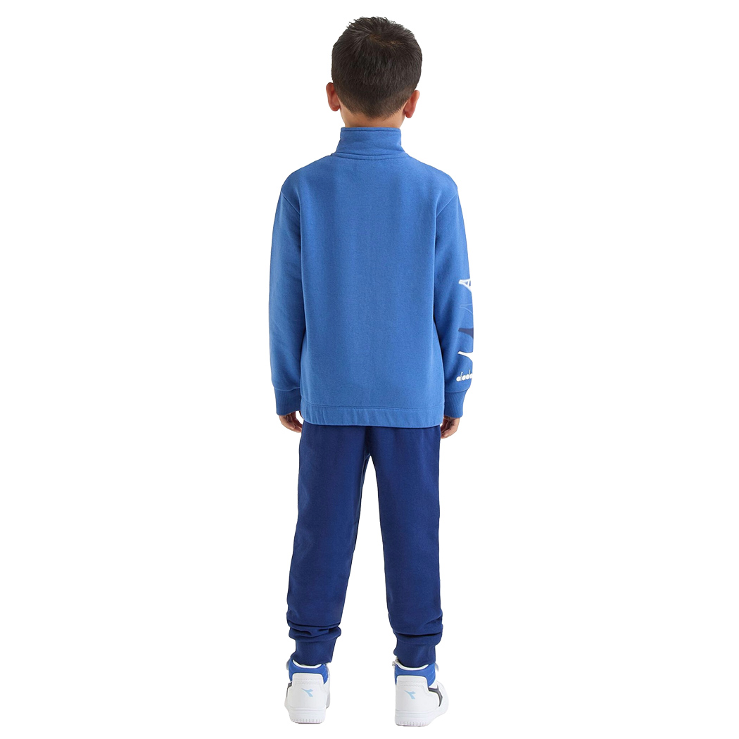 DIADORA JB. TRACKSUIT FZ LOGO TUTA FELPA COMPLETO BAMBINI RAGAZZI 102.180955
