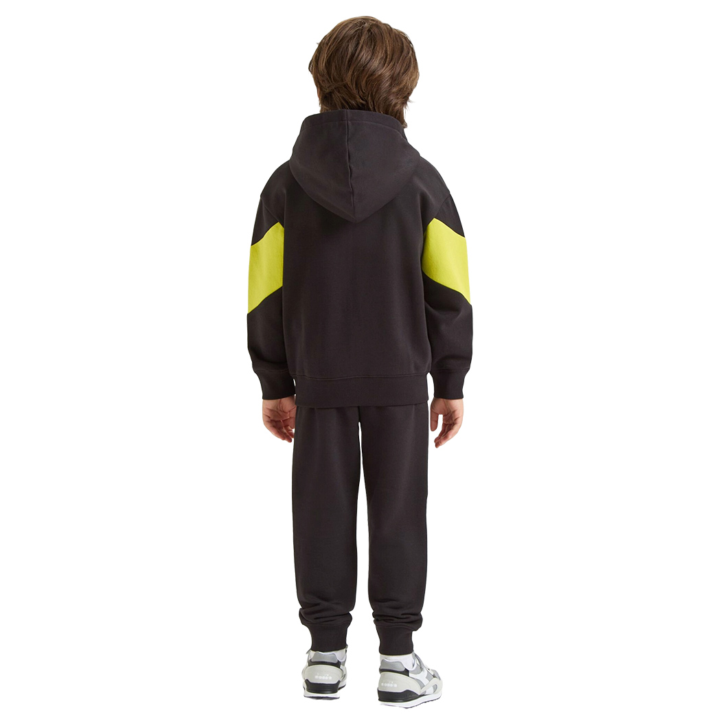 DIADORA JB. TRACKSUIT HD FZ LOGO TUTA FELPA COMPLETO BAMBINI RAGAZZI 102.180956