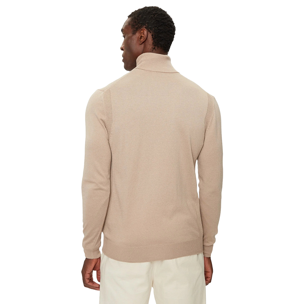 GUESS MAGLIA MAGLIONE PULLOVER UOMO COLLO ALTO DOLCEVITA INVERNALE M4BR05Z3H82