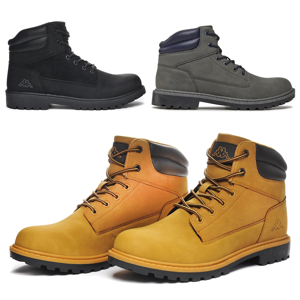 KAPPA LOGO FILLMORE MD BOOTS UNISEX SCARPE STIVALI SCARPONCINI MONTAGNA 371H3WW