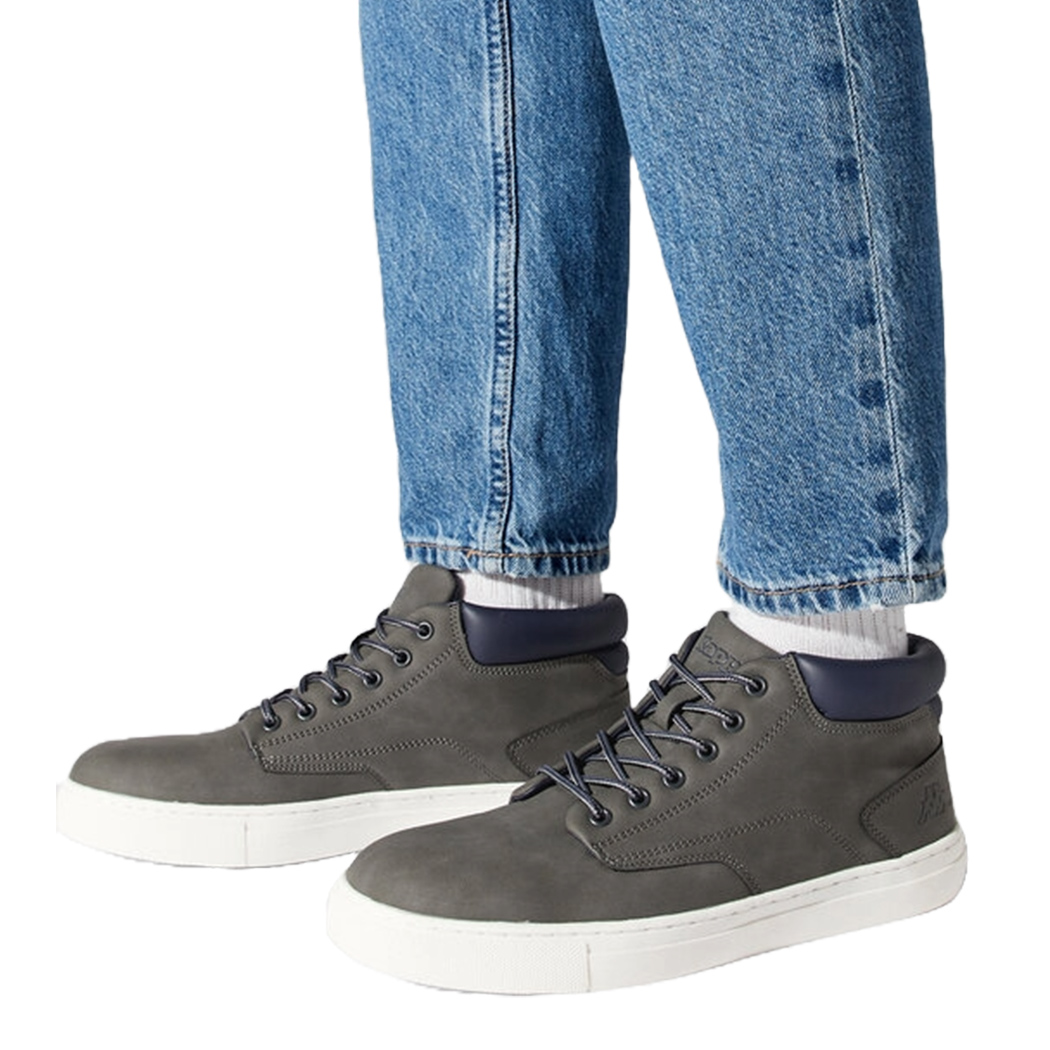 KAPPA LOGO FINEGAN SCARPE UOMO CASUAL SNEAKERS SCARPONCINO TAGLIO MEDIO 381H82W