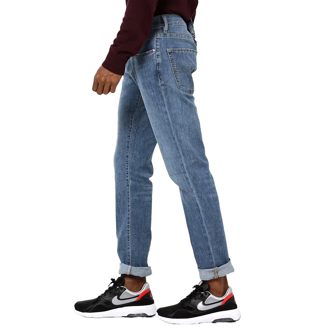 GAS JEANS UOMO MAN PANTALONI DENIM COTONE STRETCH NORTON CARROT 351276