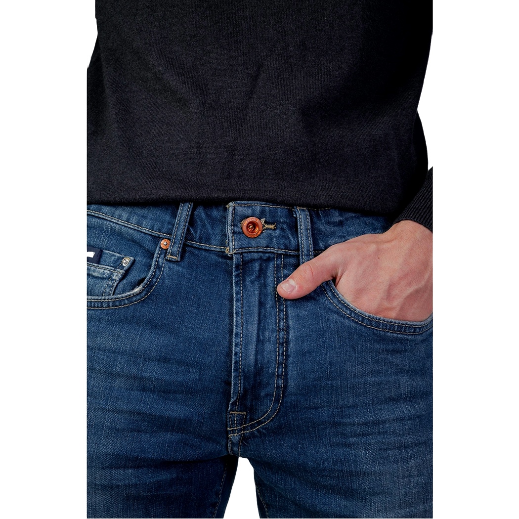 GAS JEANS UOMO MAN PANTALONI DENIM COTONE STRETCH ALBERT SIMPLE REV 351451