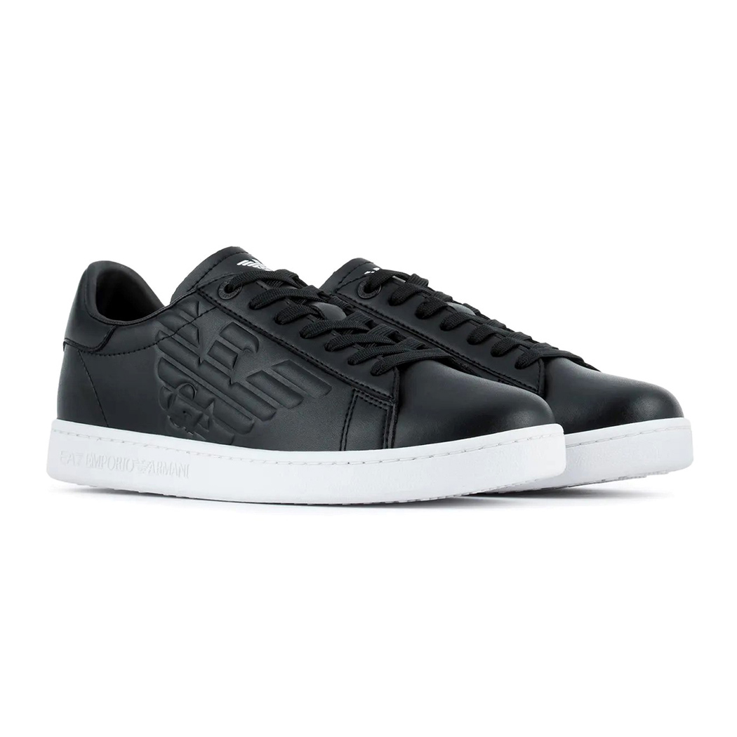 EA7 EMPORIO ARMANI SCARPE SNEAKERS LOGO UOMO BOY SHOES LACCI X8X001XCC51