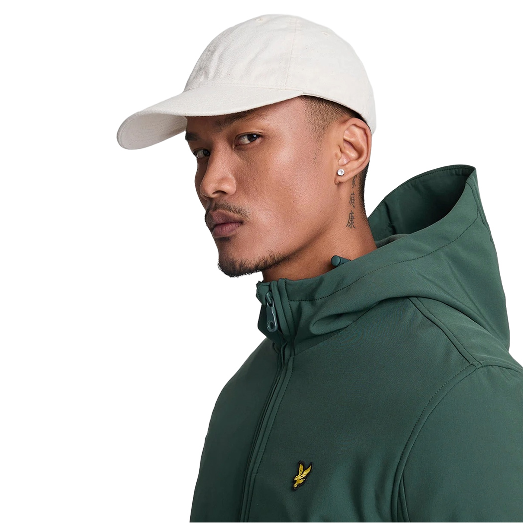 LYLE E SCOTT GIUBBOTTO CAPPUCCIO GIUBBINO UOMO FLEECE BACK SOFTSHELL JK2110V