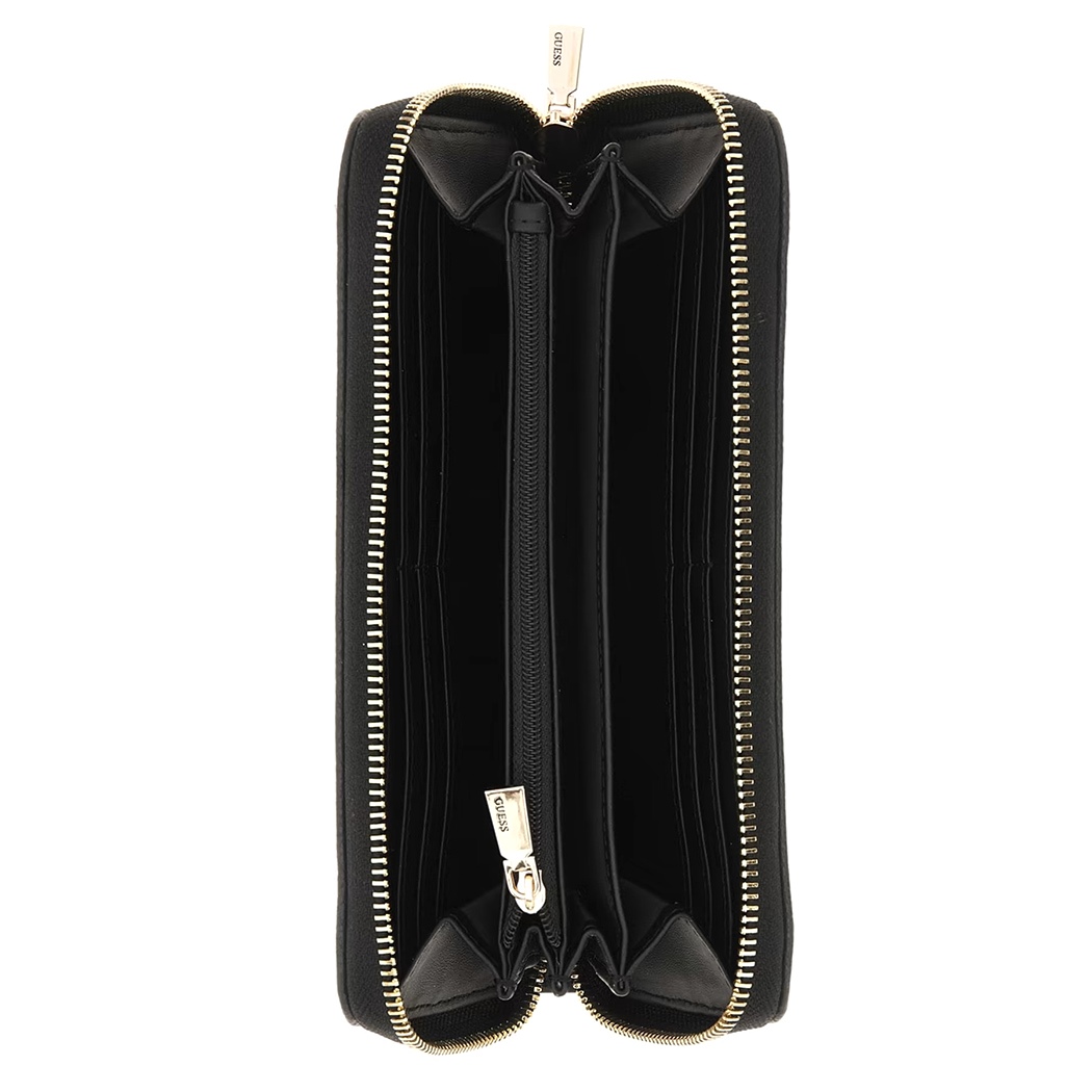 GUESS MAXI PORTAFOGLIO LAUREL BORSELLINO WALLET DONNA CARTE ZIP MONETE BG850046