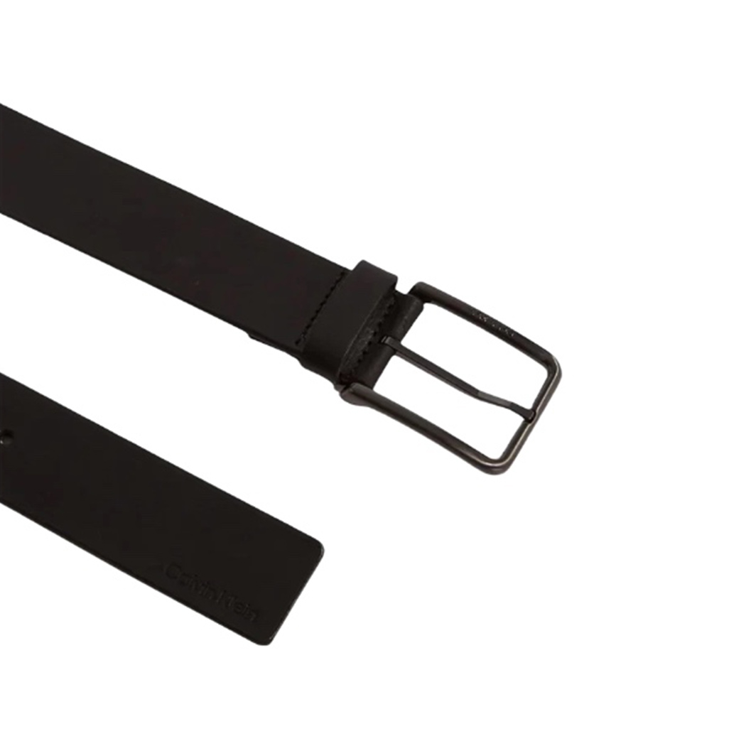 CALVIN KLEIN CINTURA UOMO LOGO IMPRESSO VERA PELLE FIBBIA BELT CINTA K50K510637