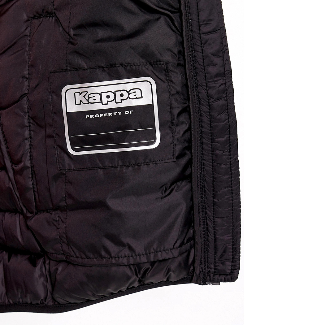 KAPPA LOGO CORPO ASTRO GIUBBINO UOMO GIUBBOTTO CAPPUCCIO BOMBER GIACCA 303ZLN0