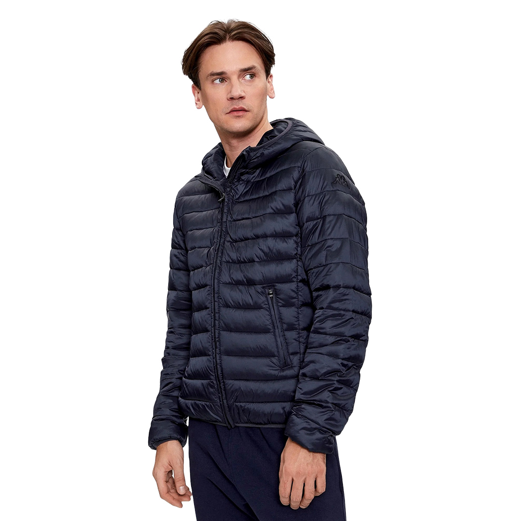 KAPPA LOGO CORPO ASTRO GIUBBINO UOMO GIUBBOTTO CAPPUCCIO BOMBER GIACCA 303ZLN0