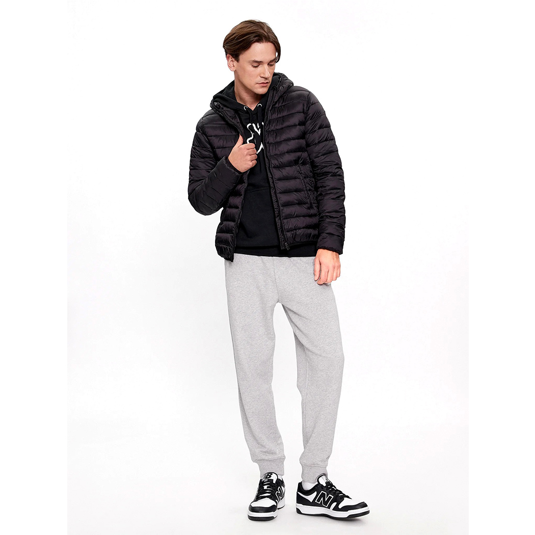 KAPPA LOGO CORPO ASTRO GIUBBINO UOMO GIUBBOTTO CAPPUCCIO BOMBER GIACCA 303ZLN0