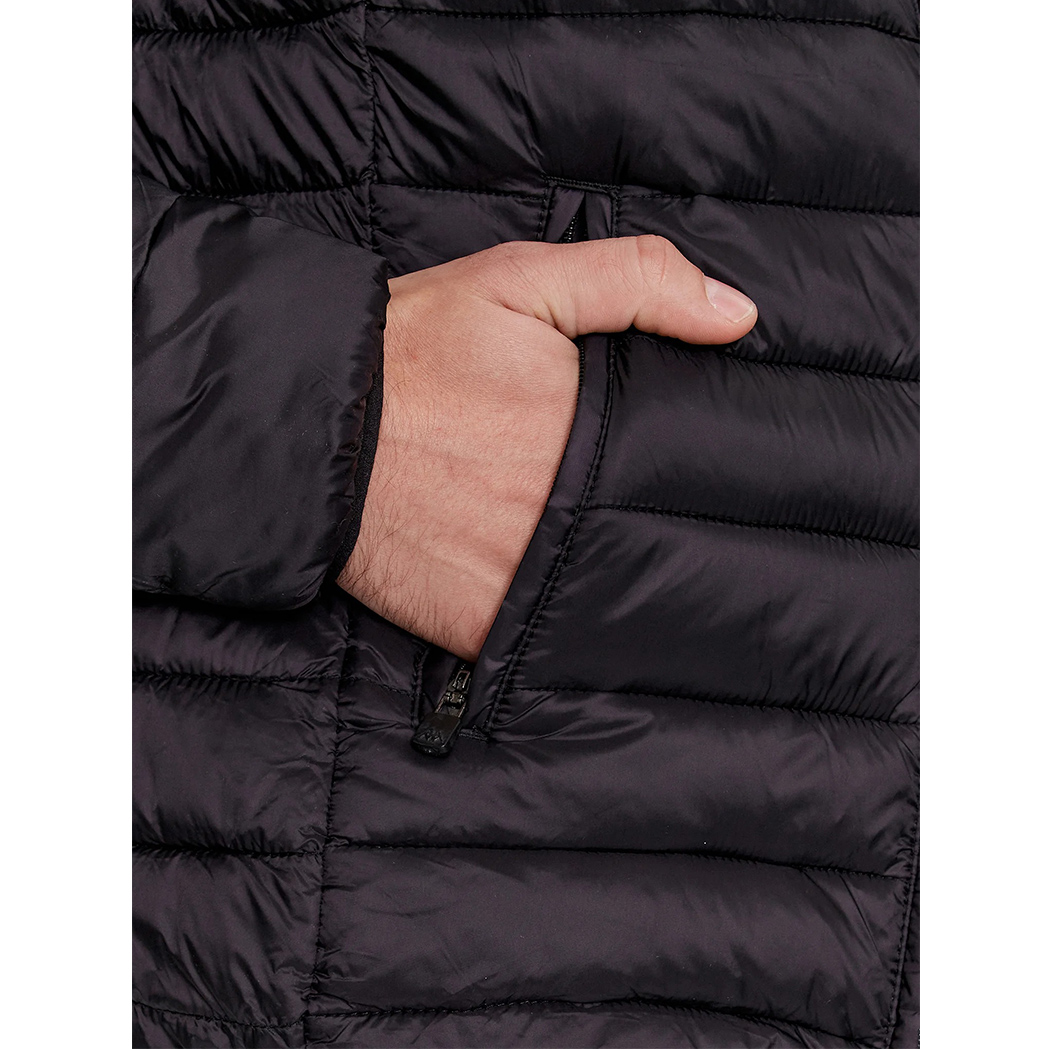 KAPPA LOGO CORPO ASTRO GIUBBINO UOMO GIUBBOTTO CAPPUCCIO BOMBER GIACCA 303ZLN0