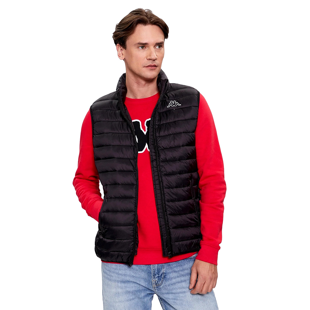 KAPPA LOGO KORPO ASTROVEST GIUBBINO SMANICATO UOMO GIUBBOTTO BOMBER 3032JL0