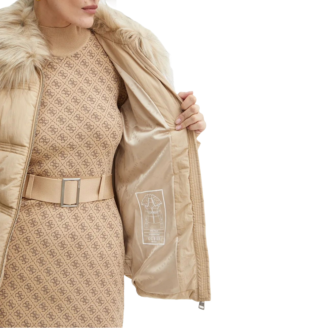 GUESS GIUBBINO GIUBBOTTO GIACCA PIUMINO TRAPUNTINA DONNA W4BL43WGK22