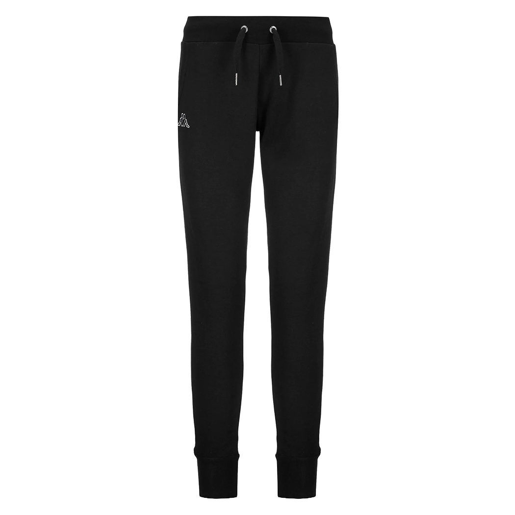 KAPPA LOGO ZALIA PANTALONI JOGGERS DONNA FELPA COTONE INVERNALE SPORT 303MKI0