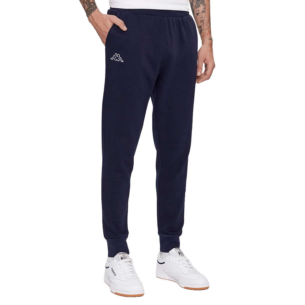 KAPPA LOGO KORPO ZANT PANTALONI UOMO JOGGERS FELPA INVERNALE SPORT RELAX 303MJC0