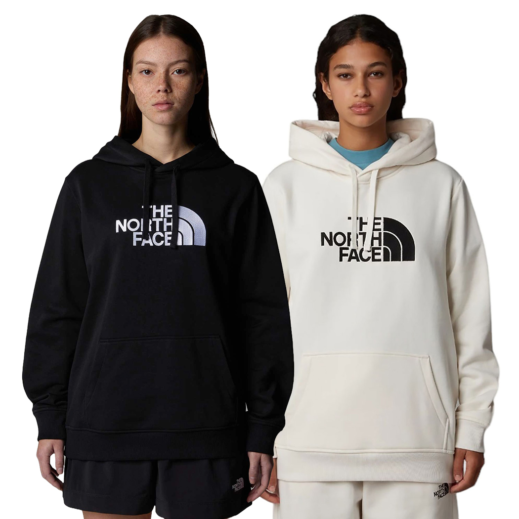 THE NORTH FACE W DREW PEAK PULLOVER HOODIE FELPA MAGLIA LOGO DONNA NF0A89EHQLI