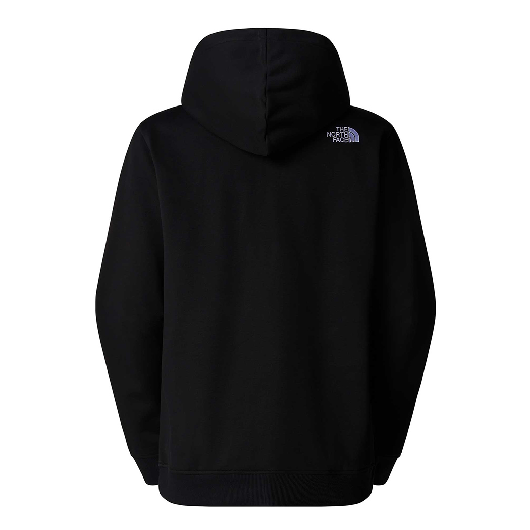 THE NORTH FACE SIMPLE DOME HOODIE FELPA MAGLIA LOGO DONNA CON CAPPUCCIO NF0A89EY