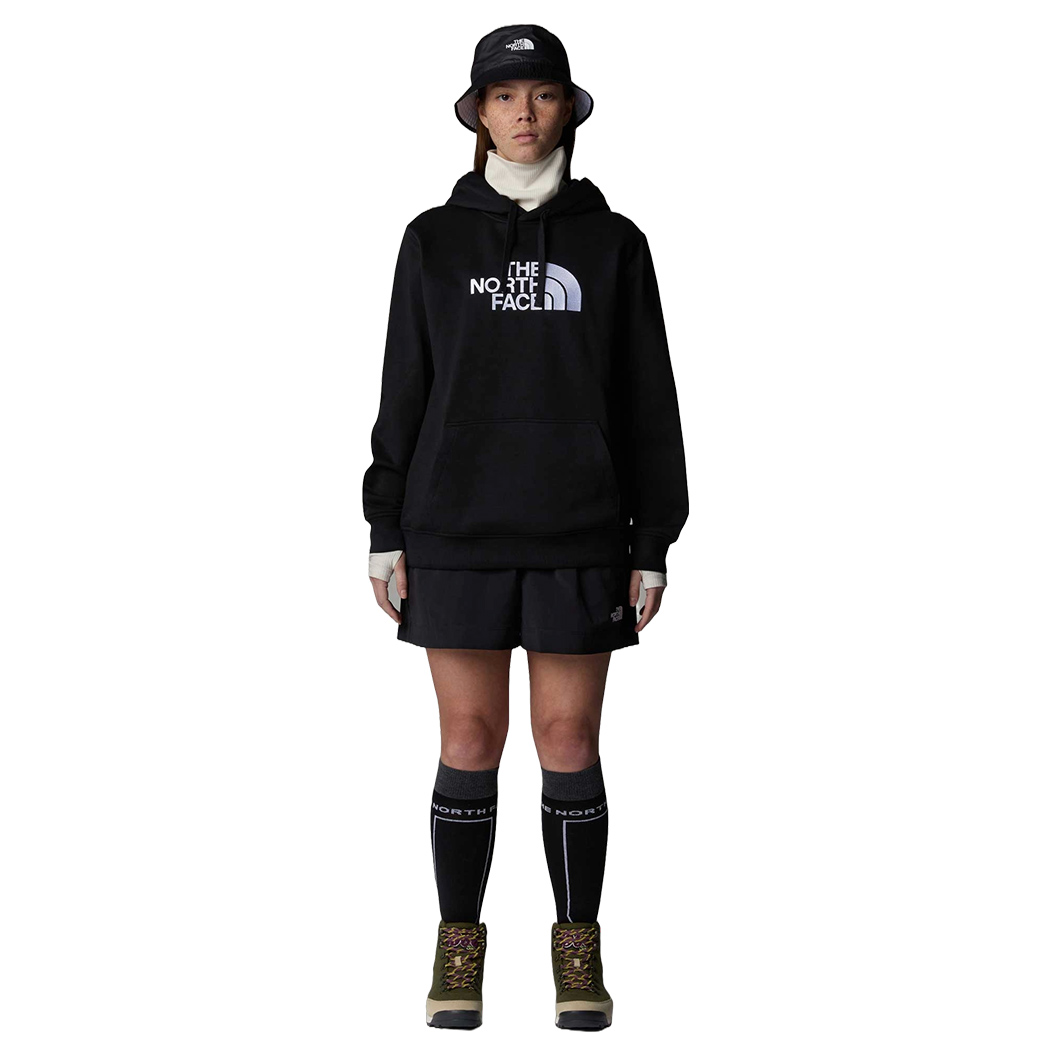 THE NORTH FACE W DREW PEAK PULLOVER HOODIE FELPA MAGLIA LOGO DONNA NF0A89EHQLI