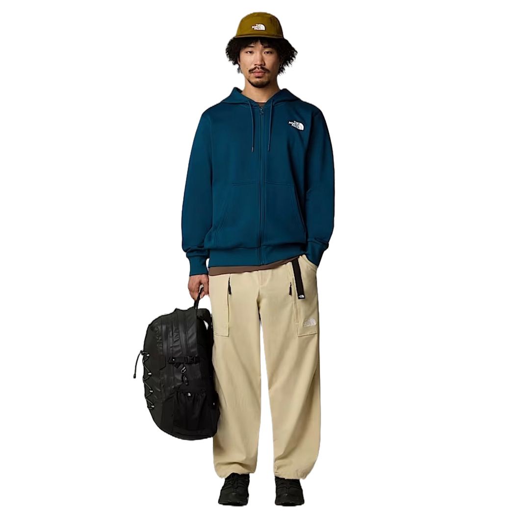 THE NORTH FACE FELPA APERTA UOMO SIMPLE DOME ZIP INVERNALE MAGLIA SPORT NF0A89FD