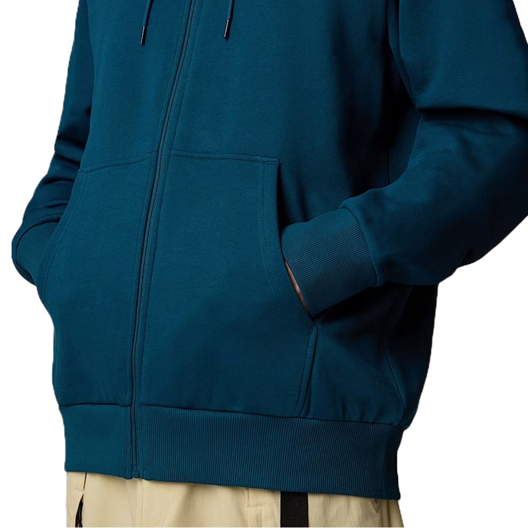 THE NORTH FACE FELPA APERTA UOMO SIMPLE DOME ZIP INVERNALE MAGLIA SPORT NF0A89FD