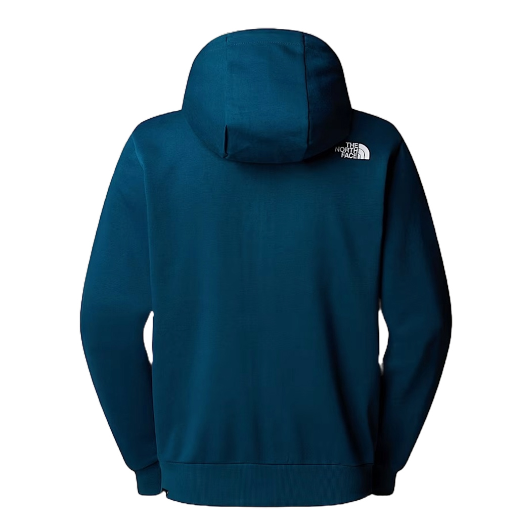 THE NORTH FACE FELPA APERTA UOMO SIMPLE DOME ZIP INVERNALE MAGLIA SPORT NF0A89FD
