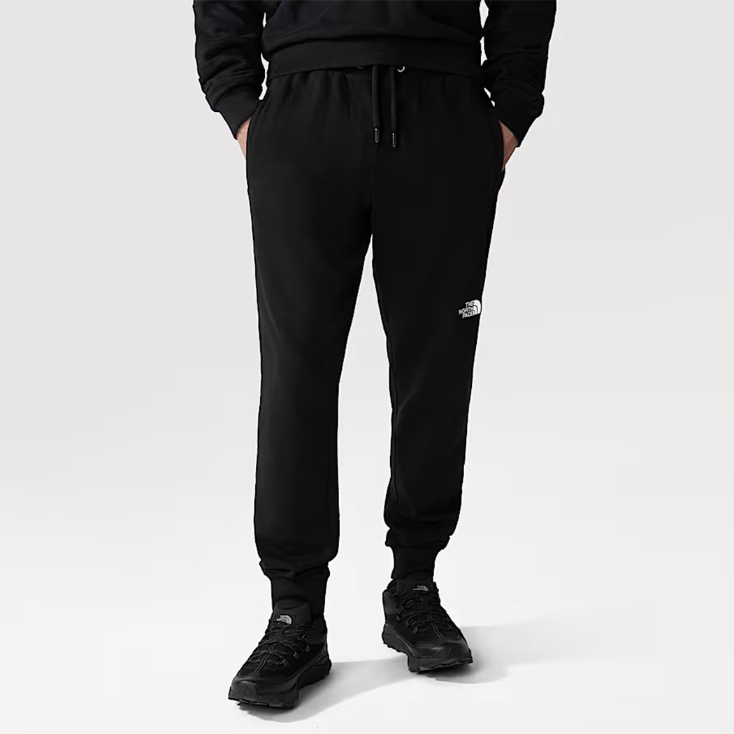 THE NORTH FACE PANTALONI FELPA JOGGERS UOMO NERO INVERNALE SPORT NF0A4SVQJK3