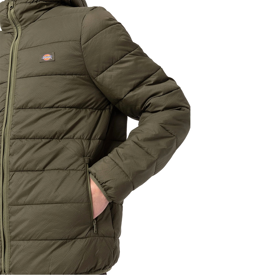 DICKIES WALDENBURG MID LAYER GIUBBINO UOMO BOMBER GIUBBOTTO PIUMINO DK0A4Y3XMGR1