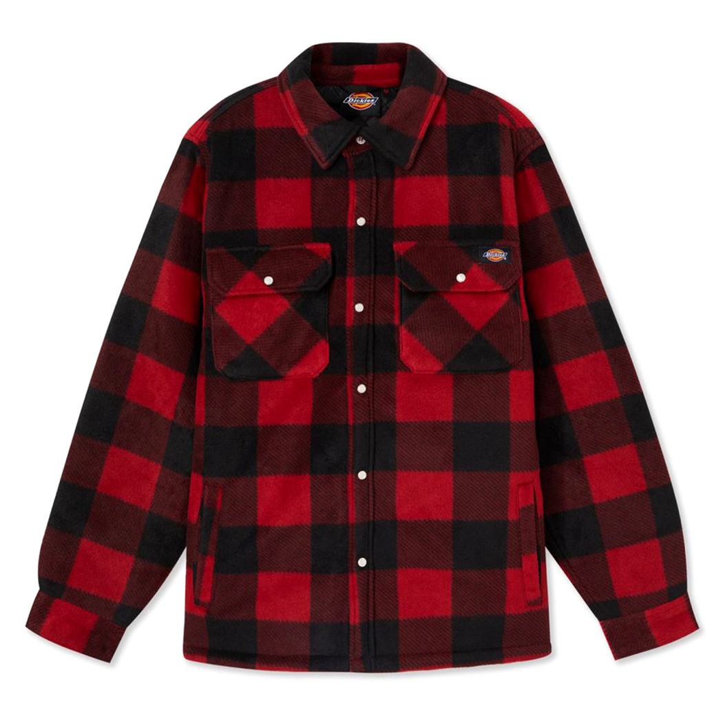 DICKIES CAMICIA PORTLAND GIUBBINO QUADRI UOMO GIACCA IMBOTTITA INVERNALE SH5000