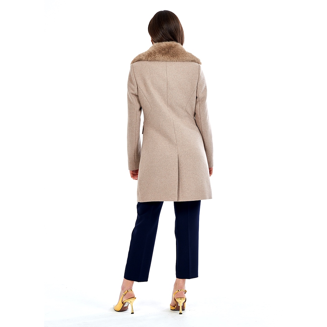 YES-ZEE CAPPOTTO CAPPOTTINO DONNA MISTO LANA FODERATO GIACCONE O022/KKPS