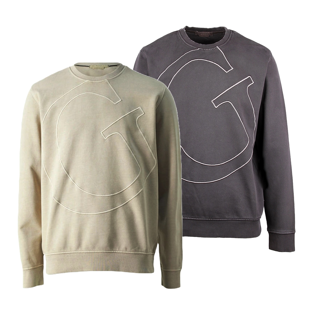 GUESS FELPA UOMO INVERNALE GARZATA LOGO FRONTALE MAGLIA SPORT M4YQ12KBY51