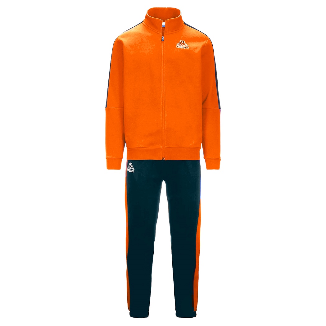 KAPPA LOGO FALEC TUTA COMPLETO UOMO IN FELPA INVERNALE COMODA SPORT 331R2KW