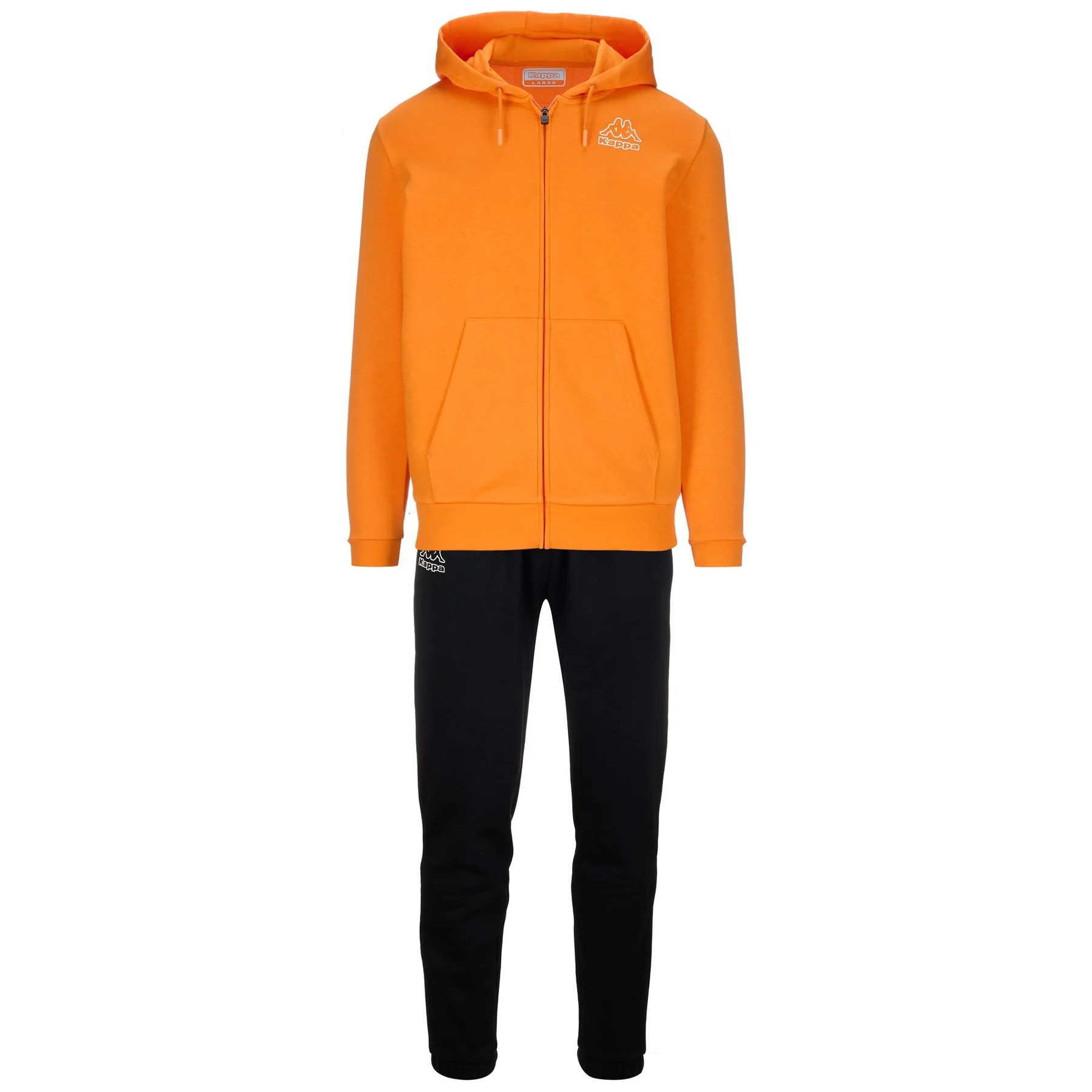 KAPPA LOGO FAEDI TUTA COMPLETO UOMO IN FELPA INVERNALE COMODA SPORT 331R2MW