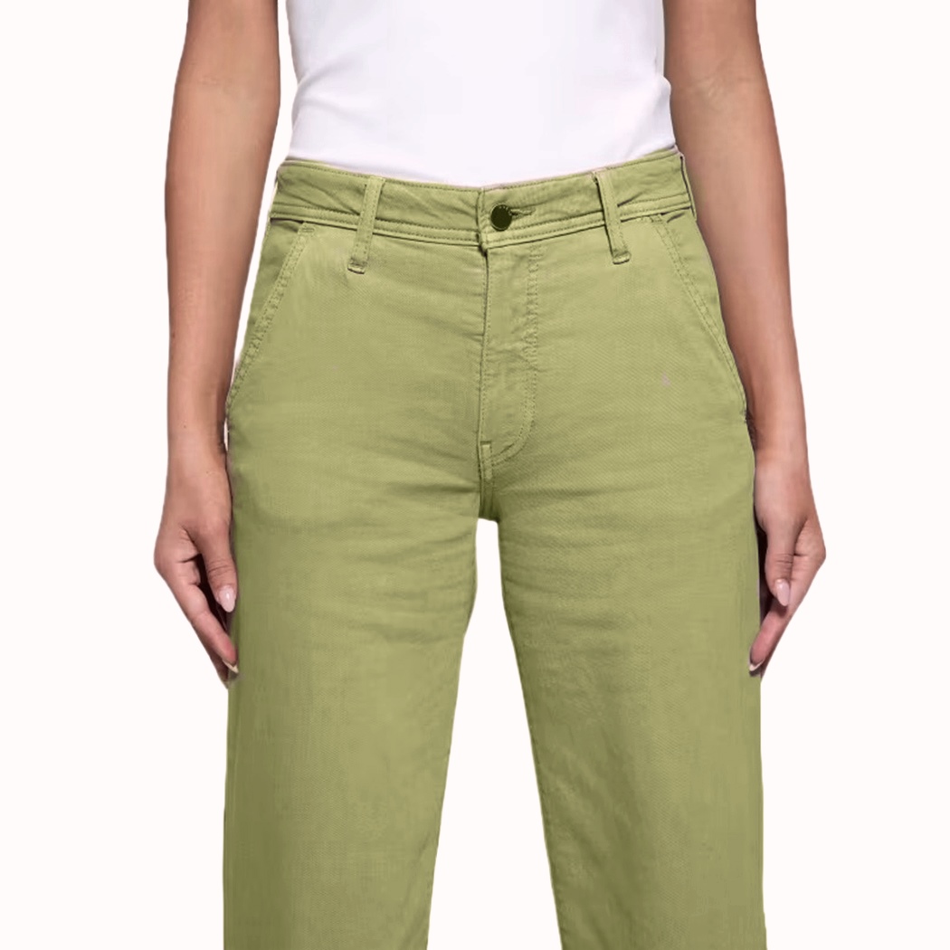 GUESS JEANS PANTALONI DONNA MODA RAGAZZA STRETCH WIDE LEG ZOYA W5RA1LWFXVA