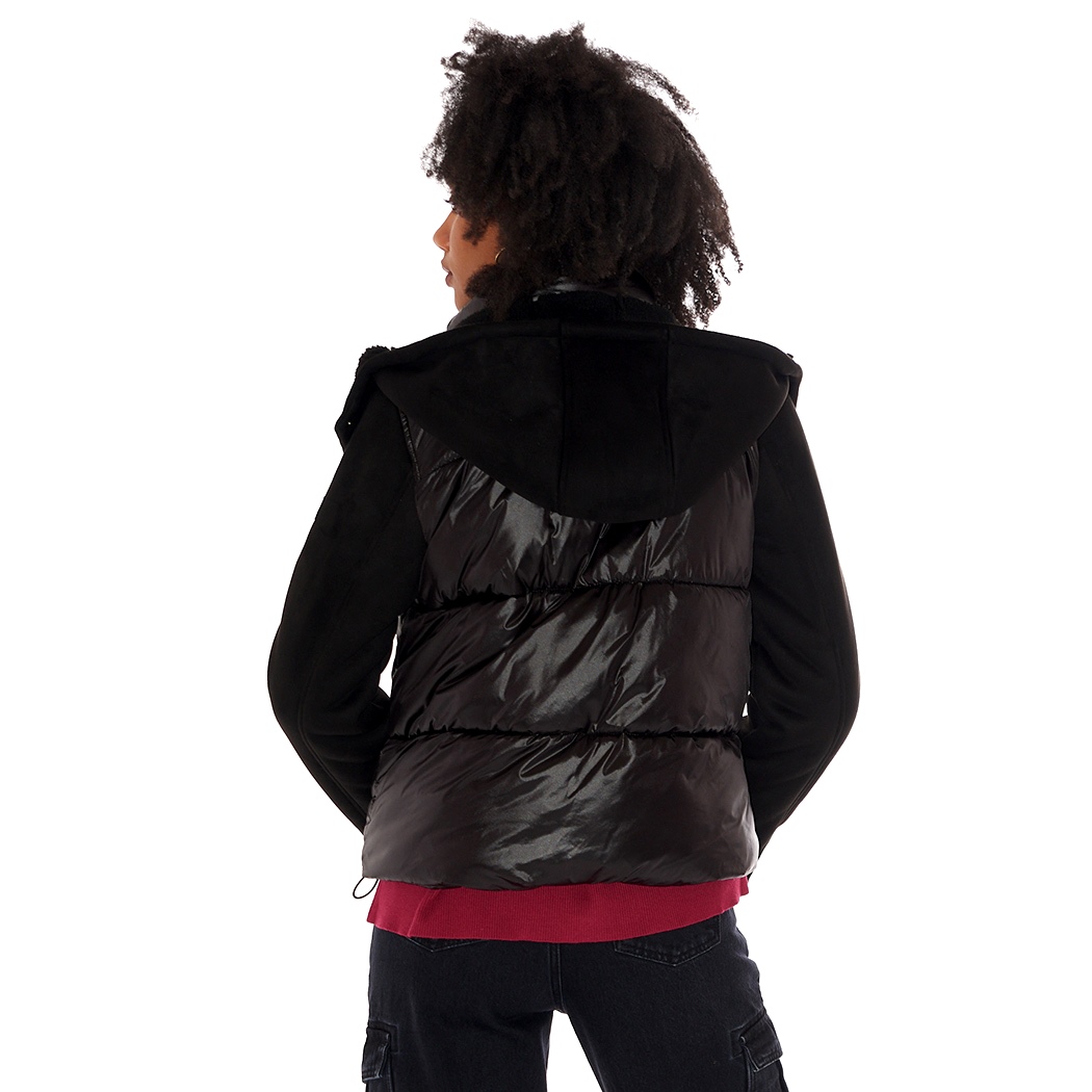 YES-ZEE GIACCA GIUBBOTTO DONNA GIUBBINO PIUMINO CAPPUCCIO MONTONCINO J026/GN00