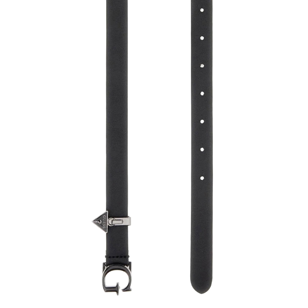 GUESS CINTURA DONNA RAGAZZA GIRL LOGO FIBBIA METALLO MODA BELT CINTA W4BZ20WGMY0