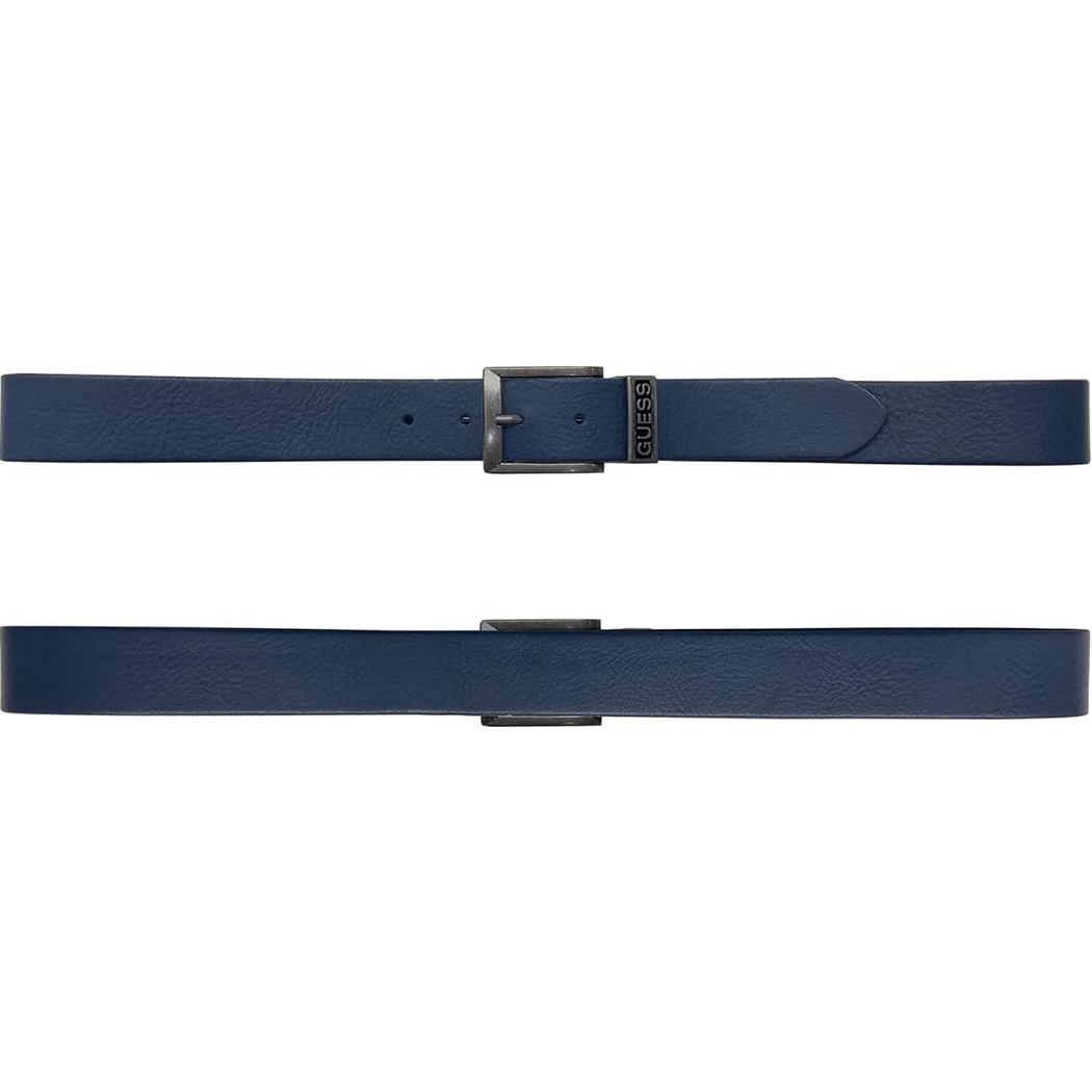 GUESS CINTURA UOMO BOY RAGAZZO LOGO VERA PELLE FIBBIA BELT BOY CINTA M5RZ02L0VW0